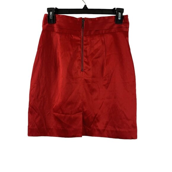 Forever 21 Women's Cherry Red Skrit - Picture 2 of 7